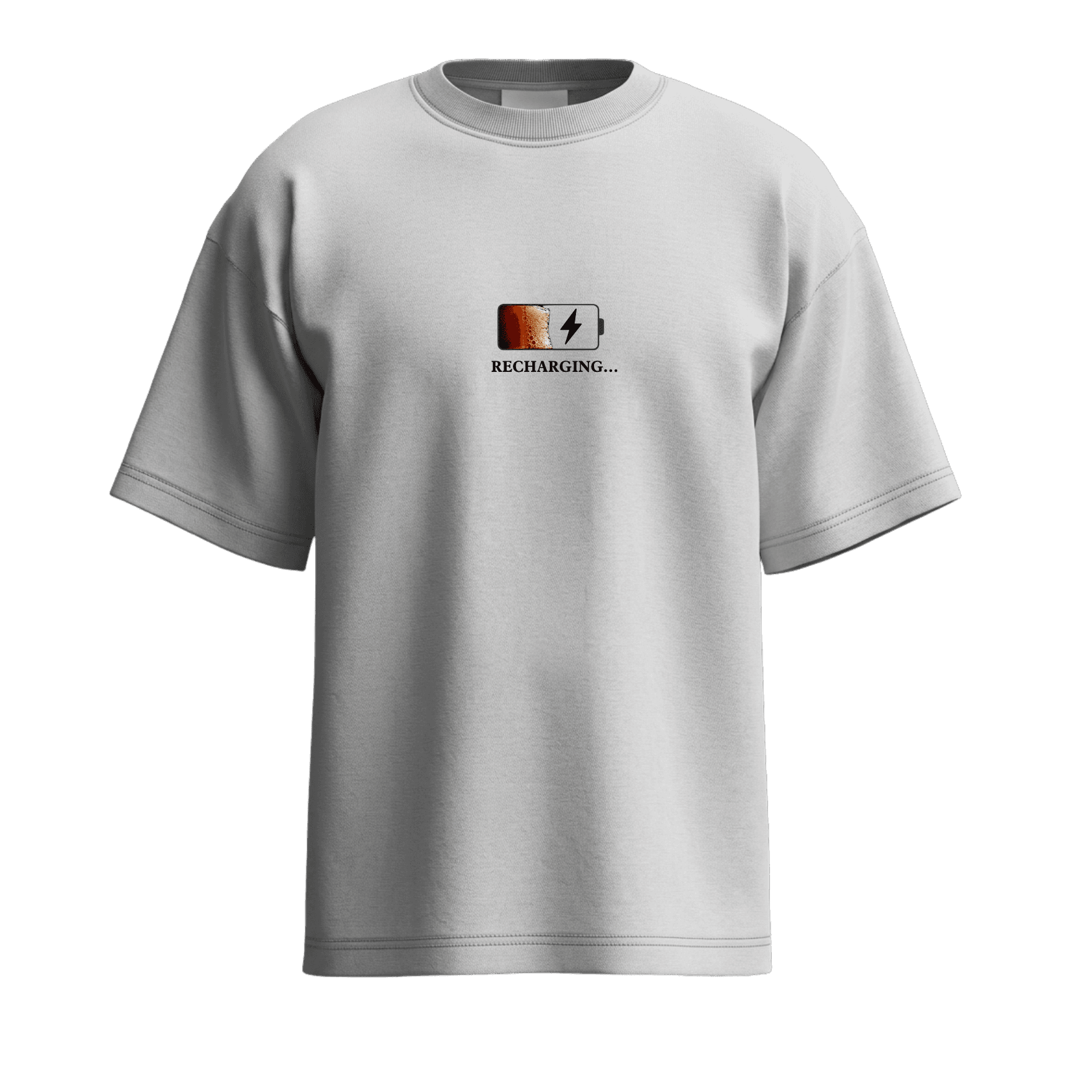 Need Atay Tee — White, front
