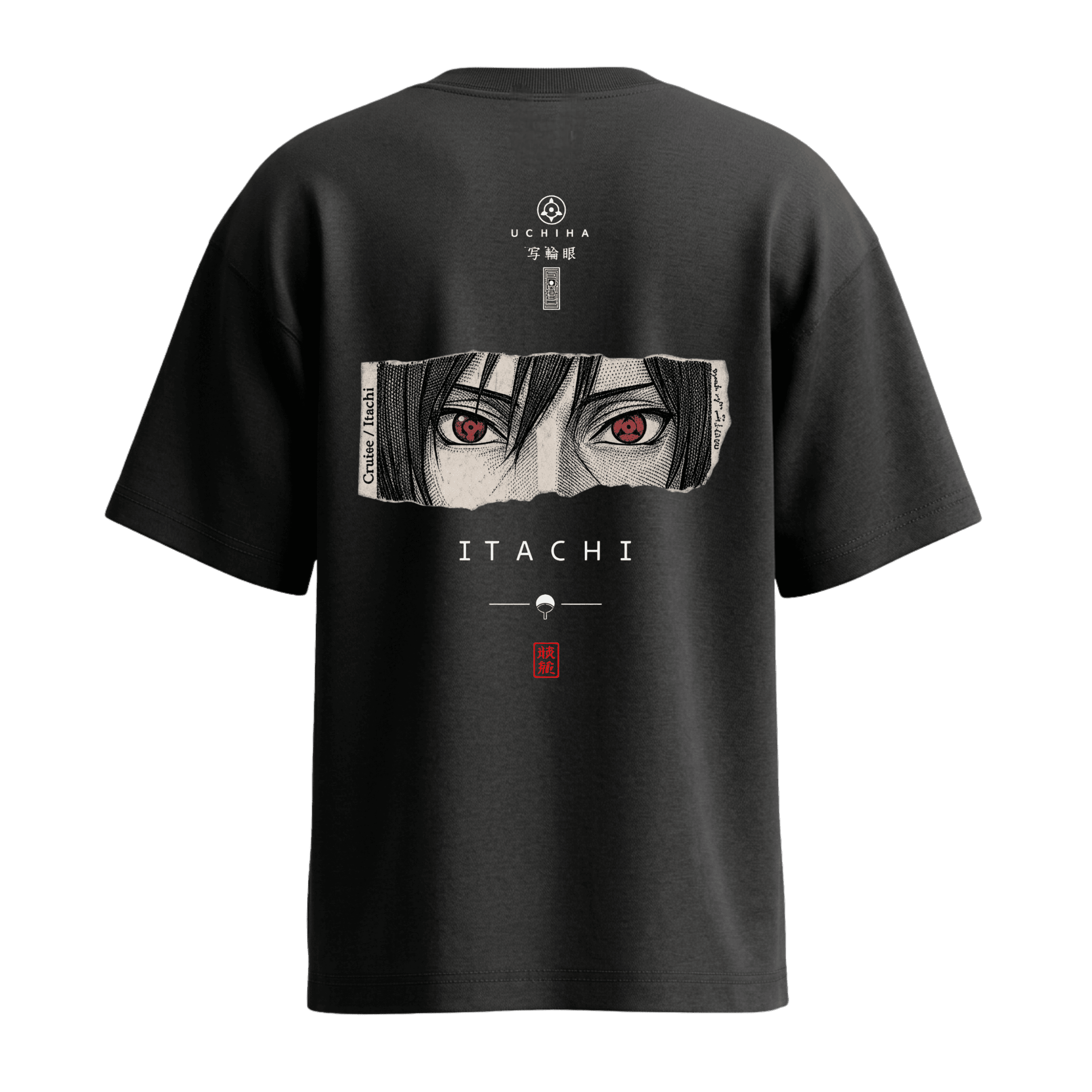 Itachi Uchiha Tee — back