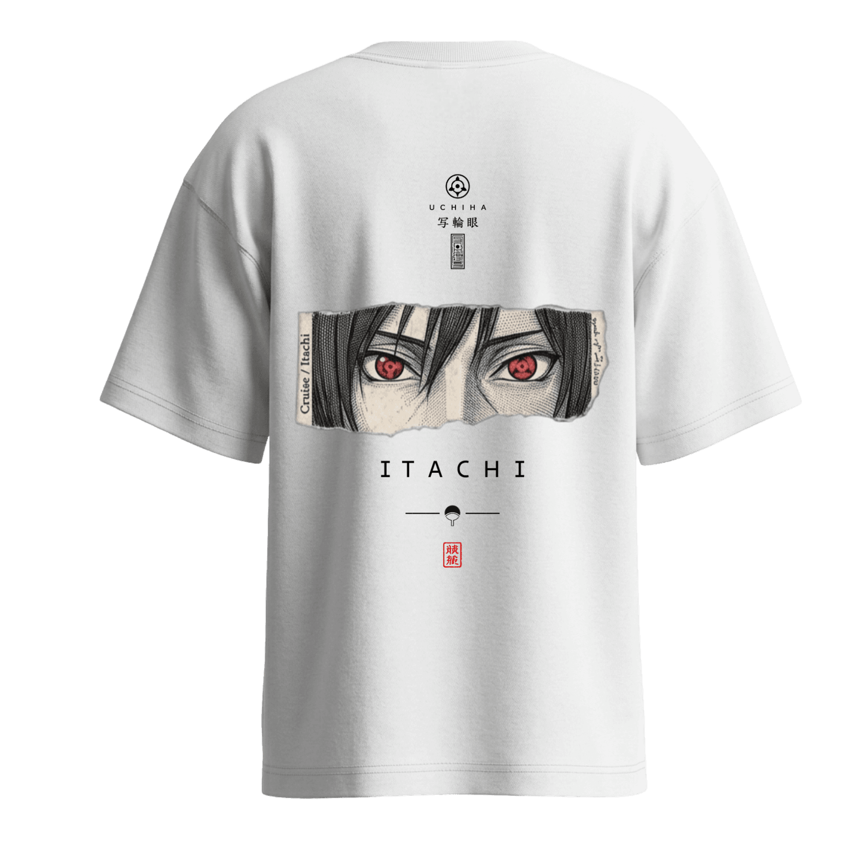 Itachi Uchiha Tee — back